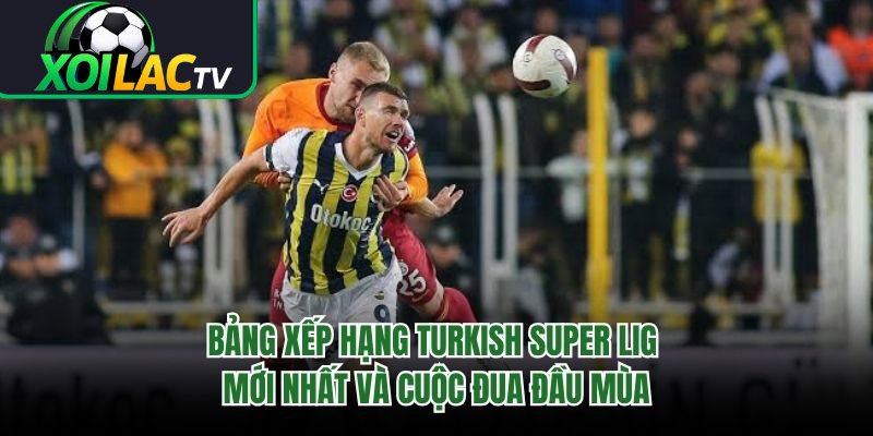 Bảng Xếp Hạng Turkish Super Lig Mới Nhất Và Cuộc Đua Đầu Mùa